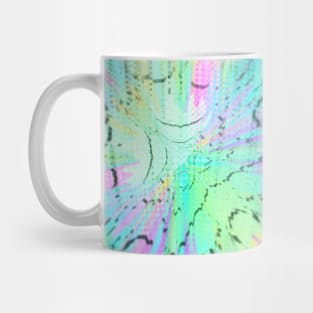 Fantasy Tie Dye Bubble Print Mug